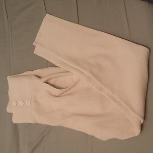 High waist tan legging with pockets Small